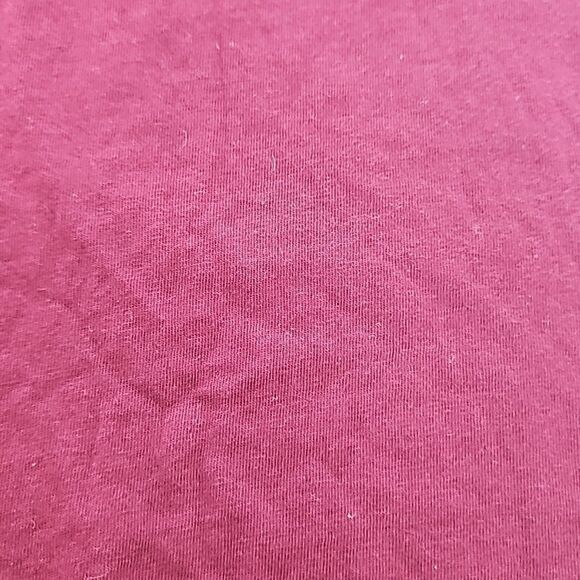 True Religion Women's Rhinestones Short Sleeves T-Shirt XS Burgundy - Picture 12 of 16